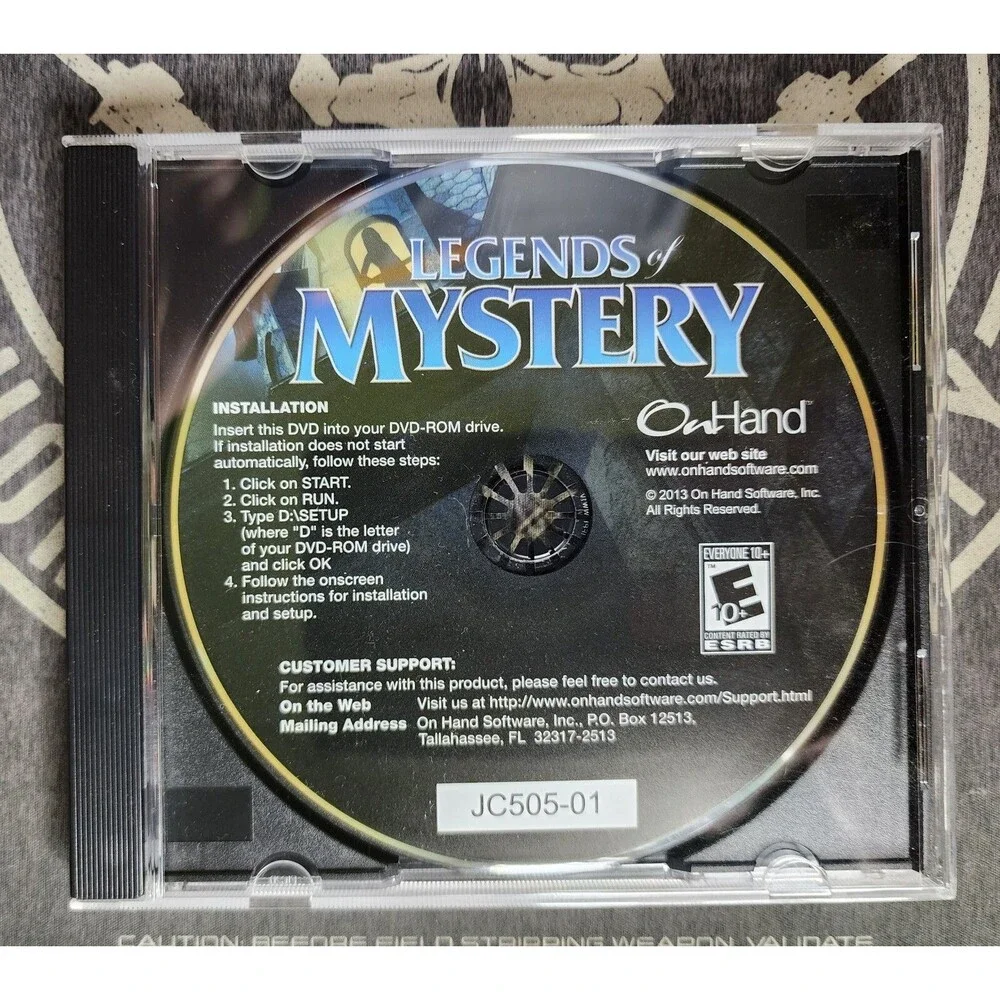 Legends Of Mystery PC DVD-ROM Game 6 Pack Hidden Object
